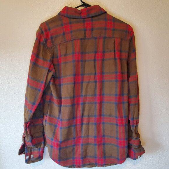 Dark Seas Division, Mens 100% Cotton, plaid, longsleeve, size Small - Picture 2 of 7
